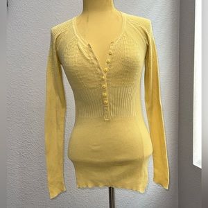 Armani Exchange yellow top